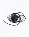 Flor Confidence Couro Preto WOOW