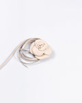 Flor Confidence Couro Off White WOOW