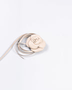Flor Confidence Couro Off White WOOW