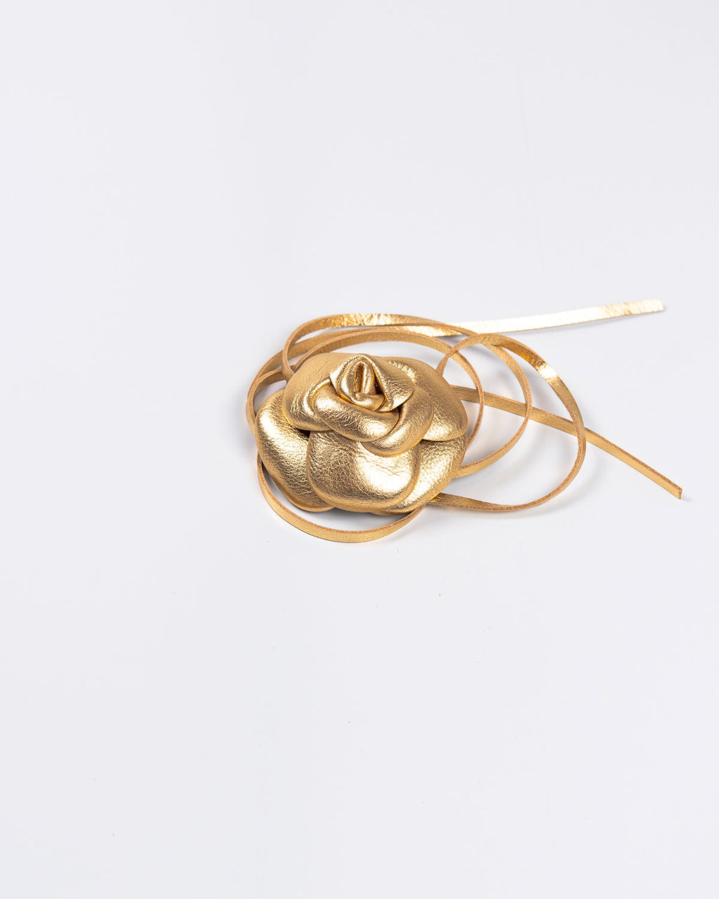 Flor Confidence Couro Gold WOOW