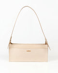 Bolsa Média Margô Couro Off White WOOW