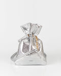 Bolsa Média Rafa Couro Silver WOOW