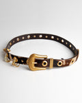 Cinto Naomi Couro Animal Print WOOW
