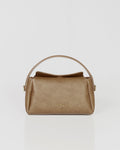 Bolsa Média Clarice em Couro Oliva WOOW