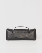 Bolsa Baguette Inez em Couro Preto WOOW