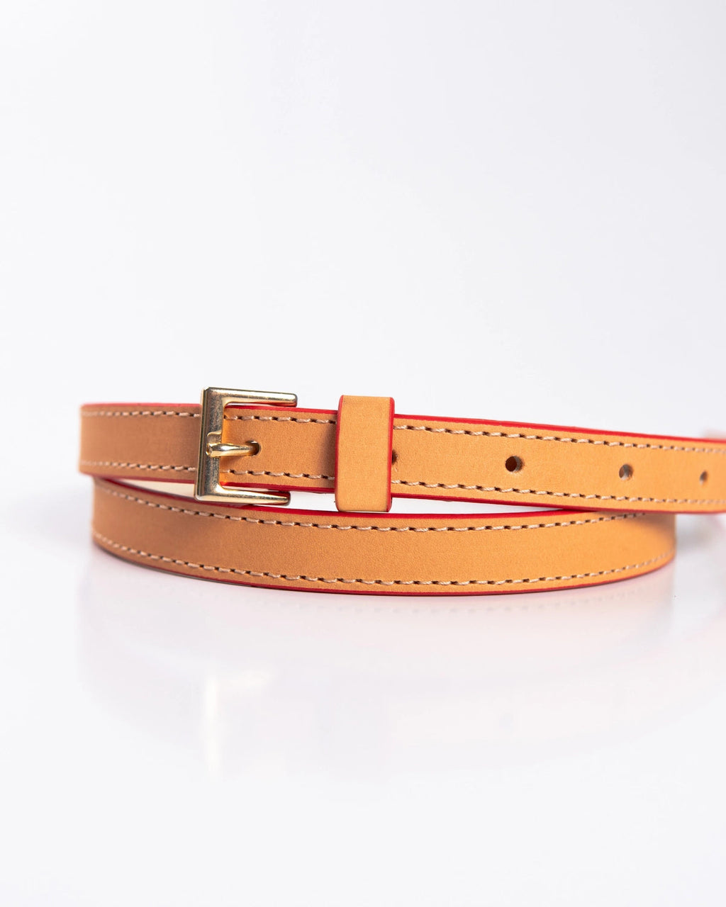 Cinto Bruna Couro Salmão WOOW
