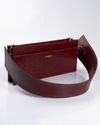 Bolsa Média Margô Couro Bordô WOOW