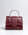 Bolsa Pequena Sophia Couro Bordô WOOW