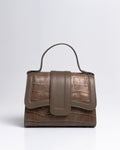Bolsa Pequena Sophia Couro Dark Pewter WOOW
