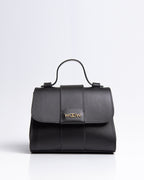 Bolsa Pequena Aurora Couro Preto WOOW