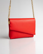Bolsa Pequena Aya Couro Vermelho WOOW