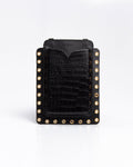 Porta Celular Ina Couro Preto WOOW