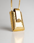 Porta Celular Luiza Couro Gold WOOW