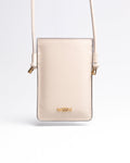 Porta Celular Marina Couro Off White WOOW