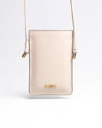 Porta Celular Marina Couro Off White WOOW