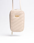 Porta Celular Stella Couro Off White WOOW