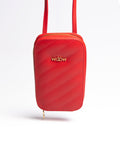 Porta Celular Stella Couro Vermelho WOOW