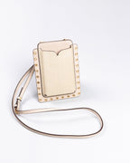 Porta Celular Ina Couro Off White WOOW