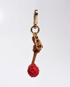 Chaveiro Couro Cherry WOOW