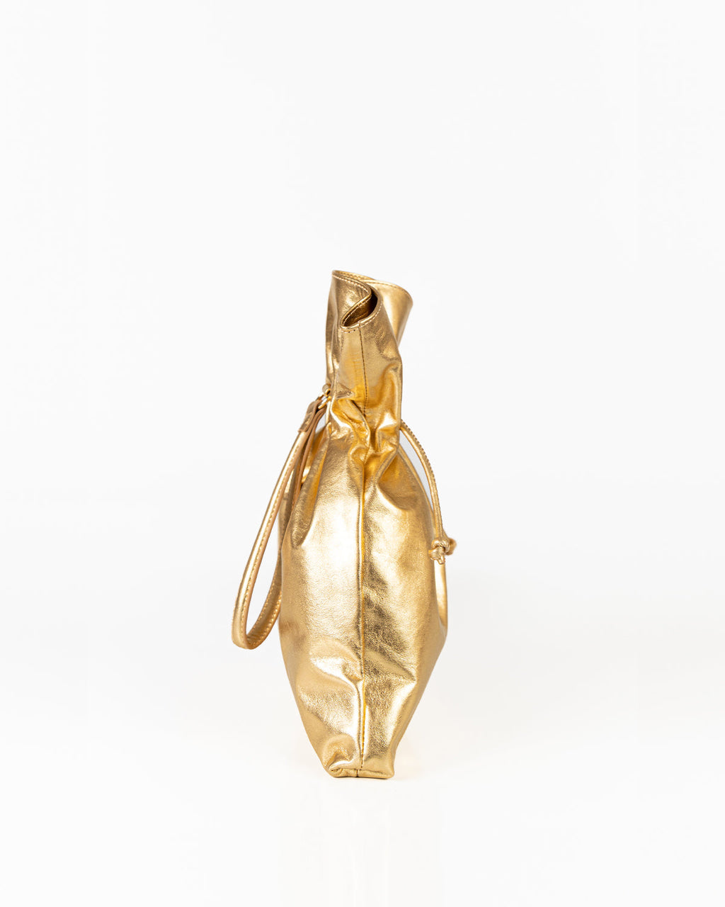 Bolsa Média Rafa Couro Gold WOOW
