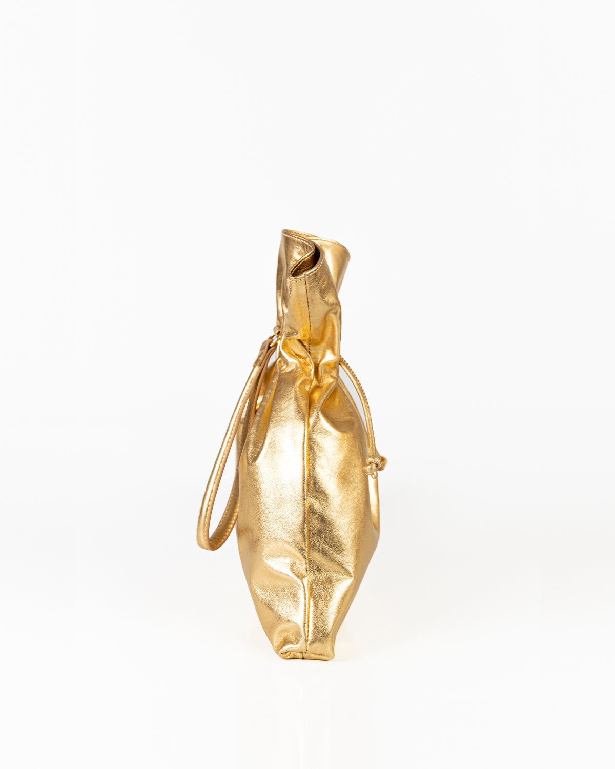 Bolsa Média Rafa Couro Gold WOOW