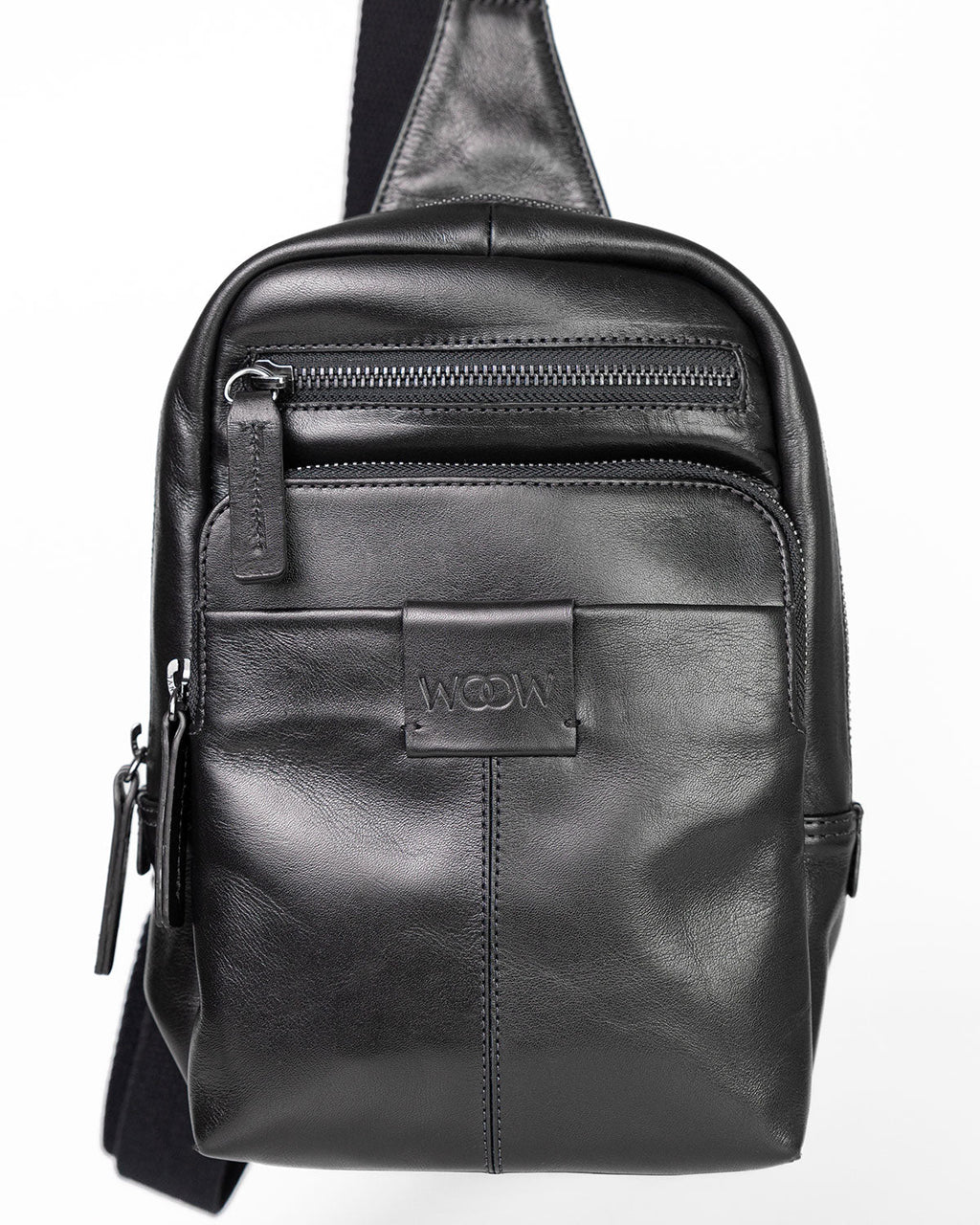 Bolsa Masculina Transversal Berlim em Couro WOOW