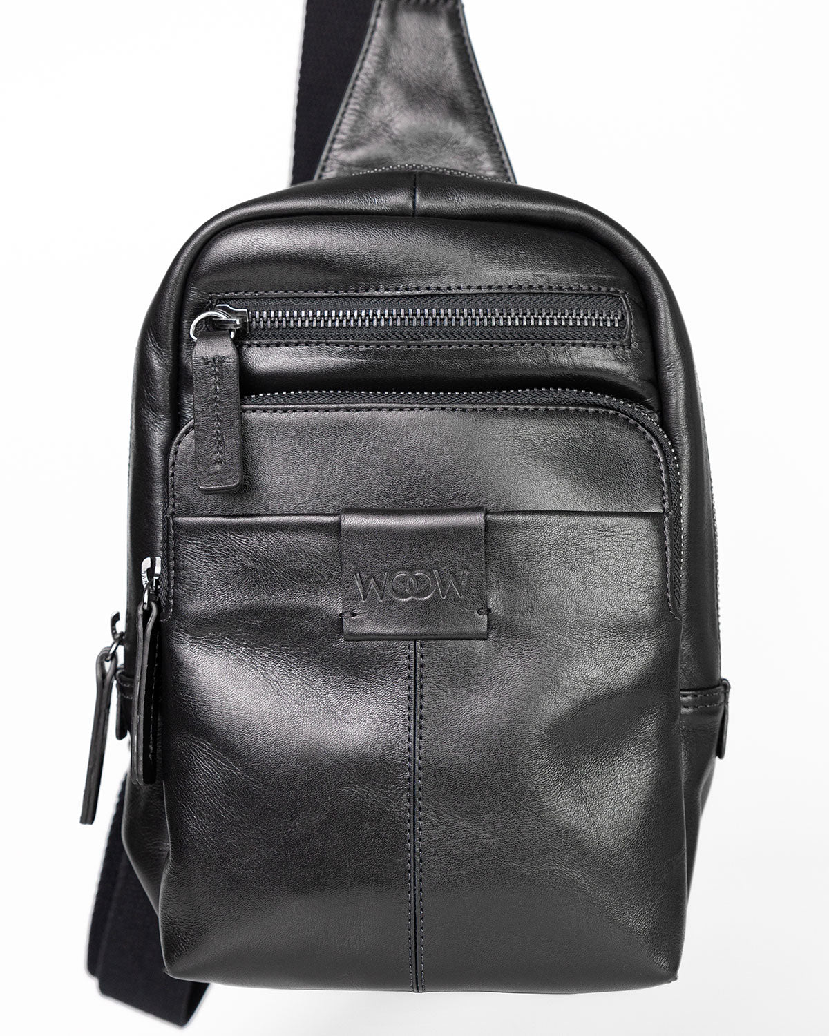 Bolsa Masculina Transversal Berlim em Couro WOOW