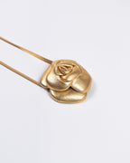 Flor Confidence Couro Gold WOOW