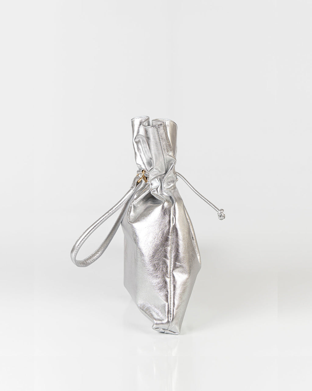 Bolsa Média Rafa Couro Silver WOOW