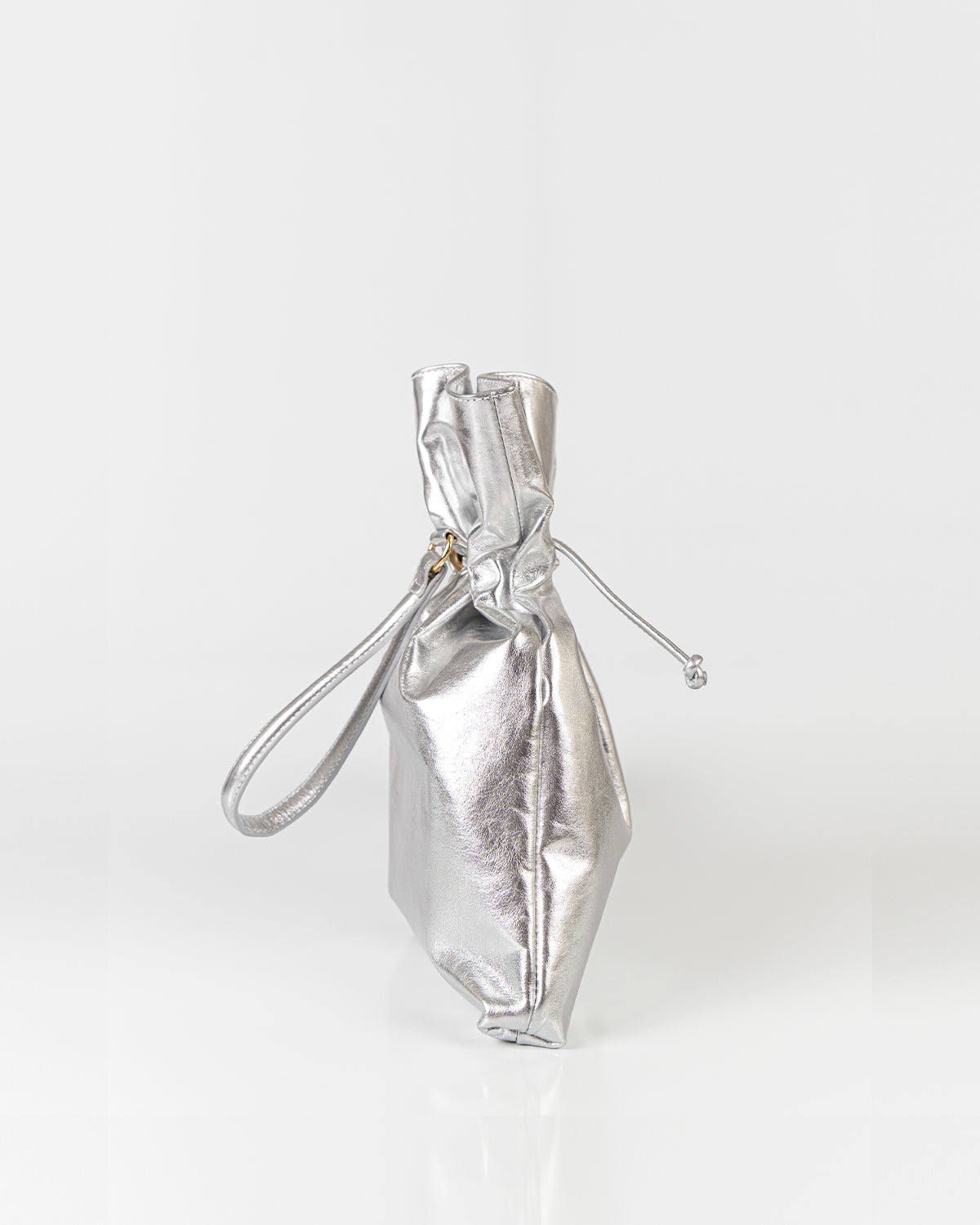Bolsa Média Rafa Couro Silver WOOW
