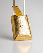 Porta Celular Luiza Couro Gold WOOW