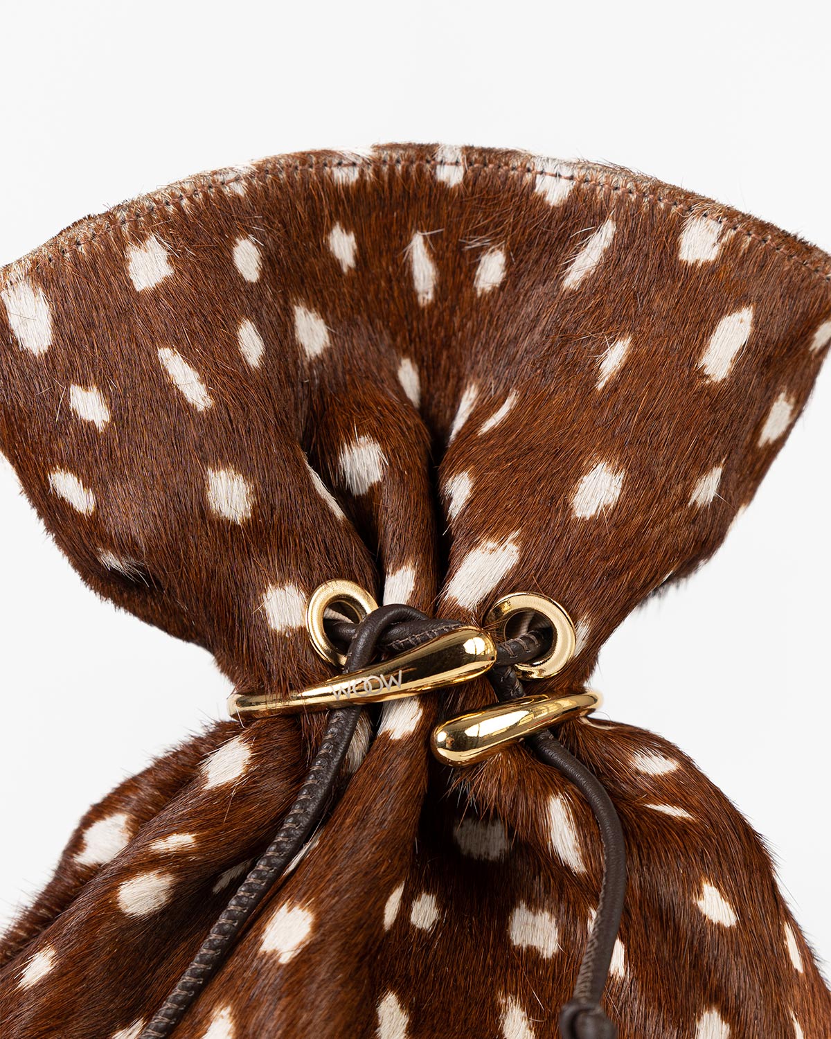 Bolsa Média Rafaela Couro Bambi Com Bracelete WOOW