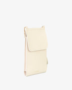 Porta Celular Jade Couro Off White WOOW