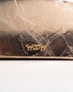 Bolsa Pequena Aura Couro Gold WOOW