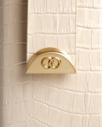 Porta Celular Luiza Couro Off White WOOW