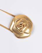 Flor Confidence Couro Gold WOOW