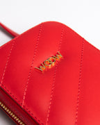 Porta Celular Stella Couro Vermelho WOOW