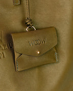 Bolsa Tote Grande Milano Couro Verde Forest WOOW