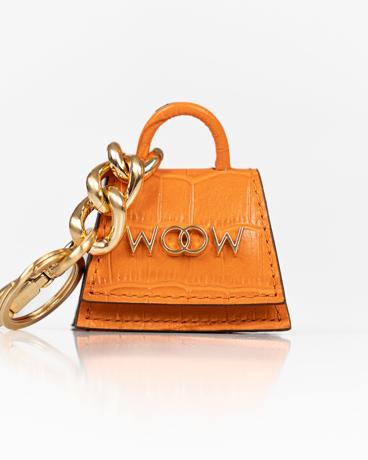 Chaveiro Mini Paty Laranja WOOW