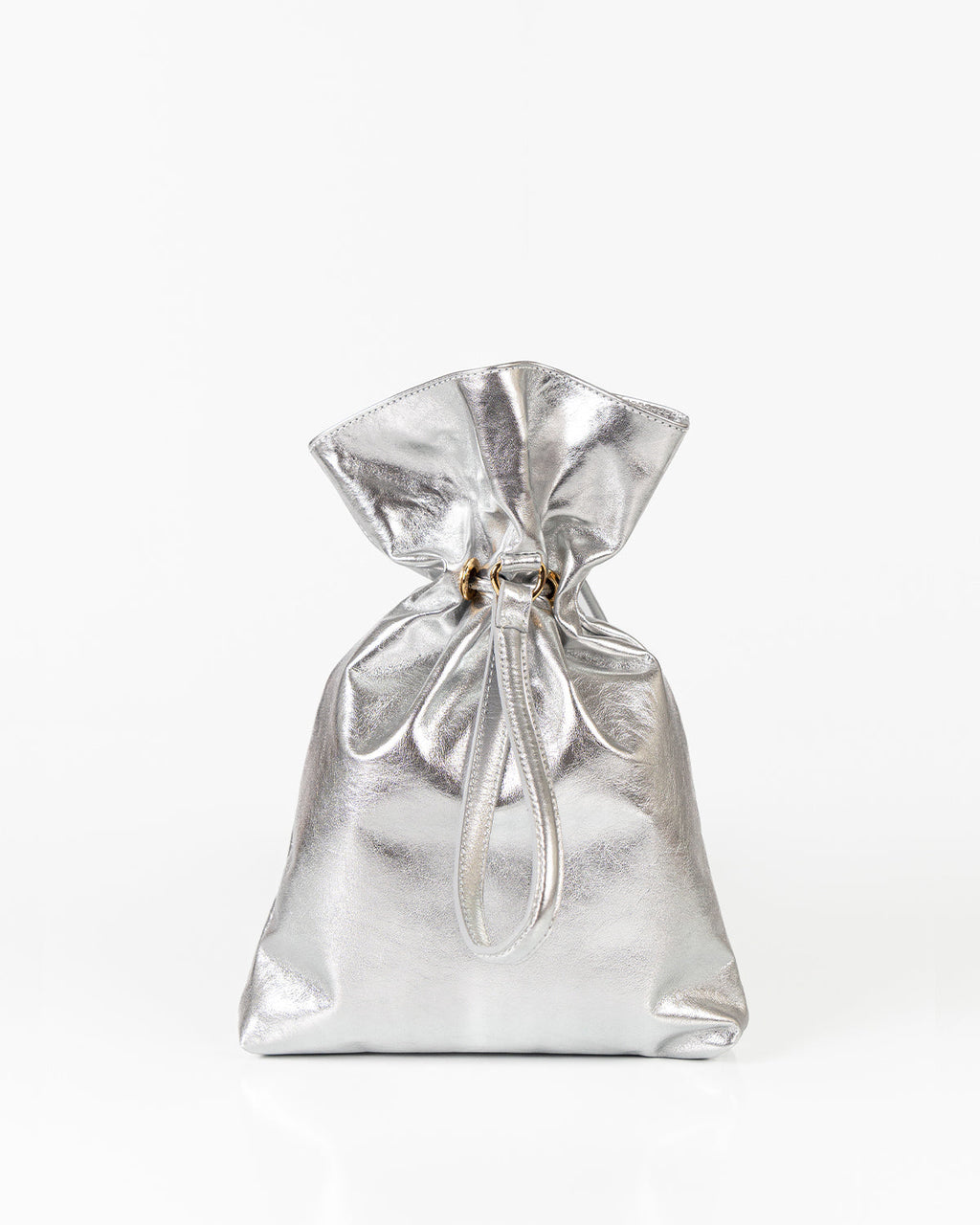 Bolsa Média Rafa Couro Silver WOOW