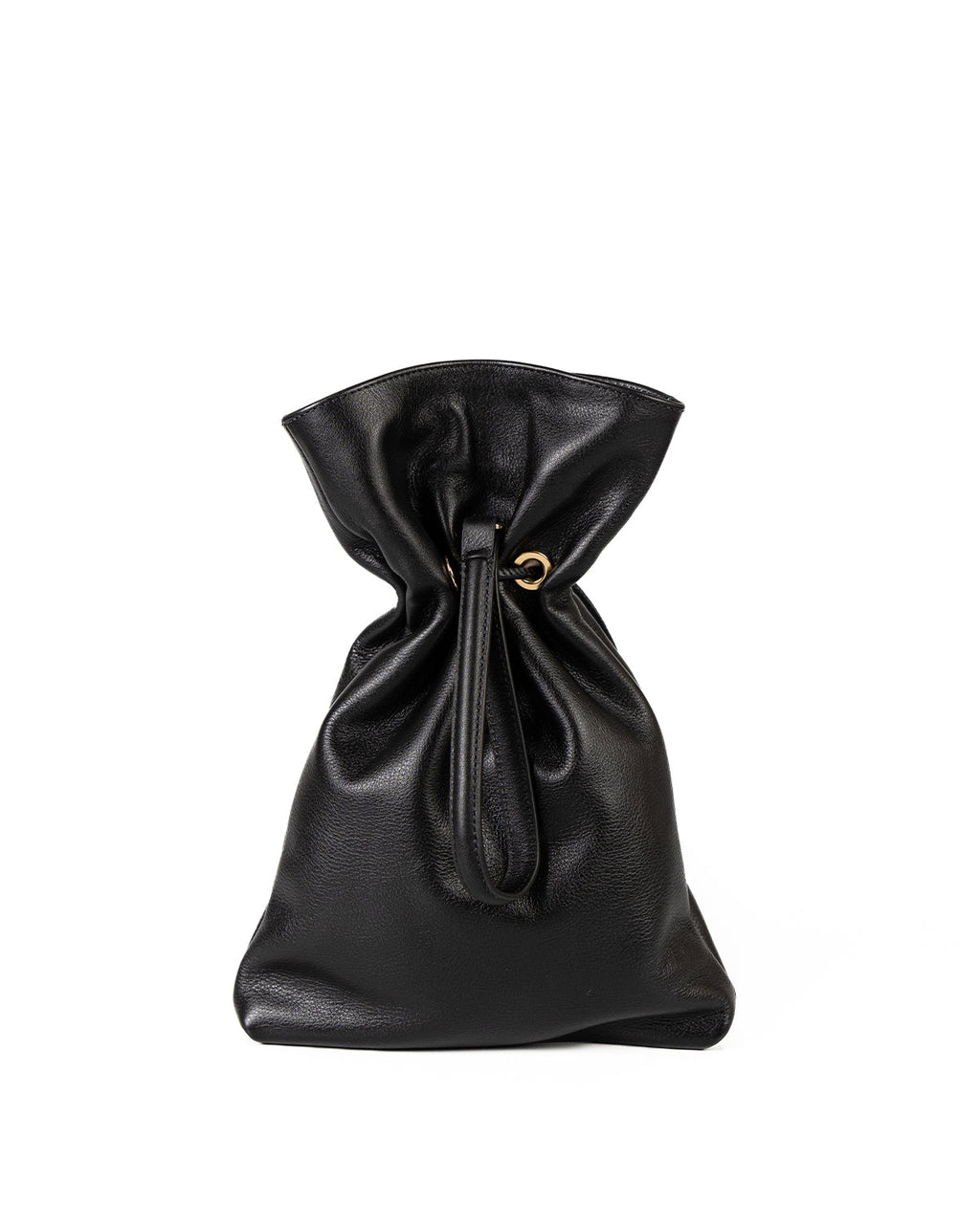 Bolsa Média Rafa Couro Preto WOOW