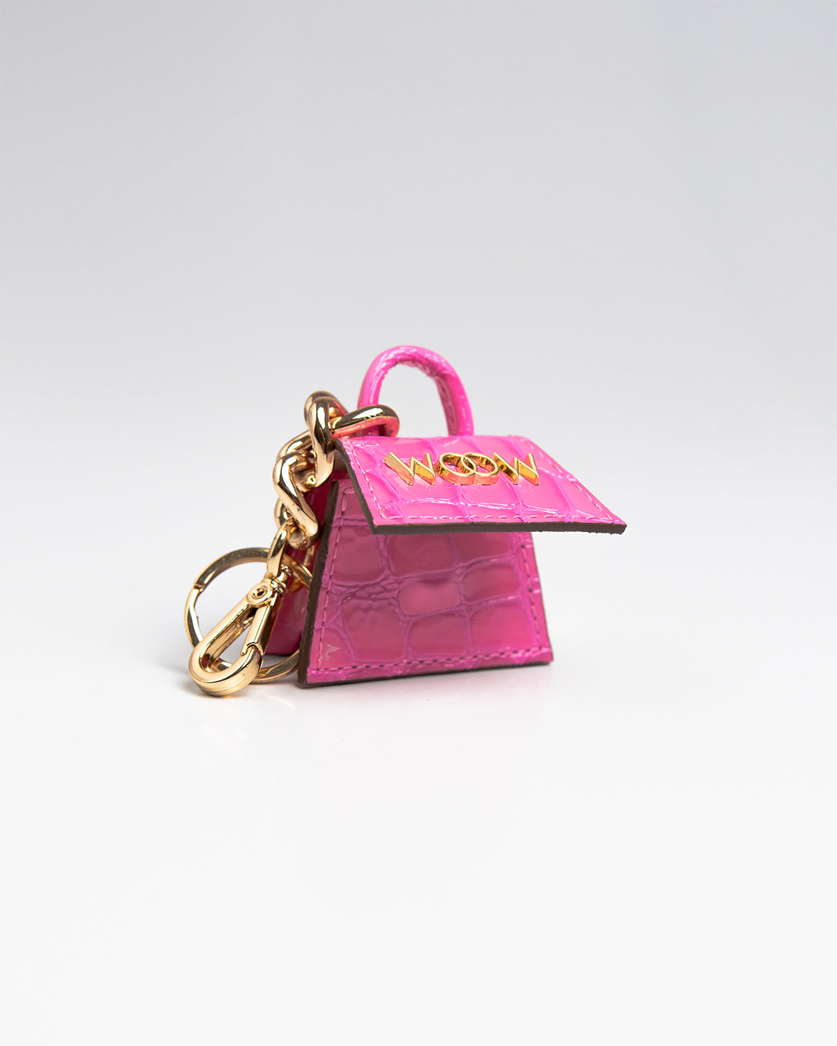 Chaveiro Mini Paty Rosa Pink WOOW