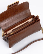 Bolsa Média Charlote Couro Ambar WOOW