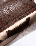Bolsa Média Giovana Couro Chocolate WOOW