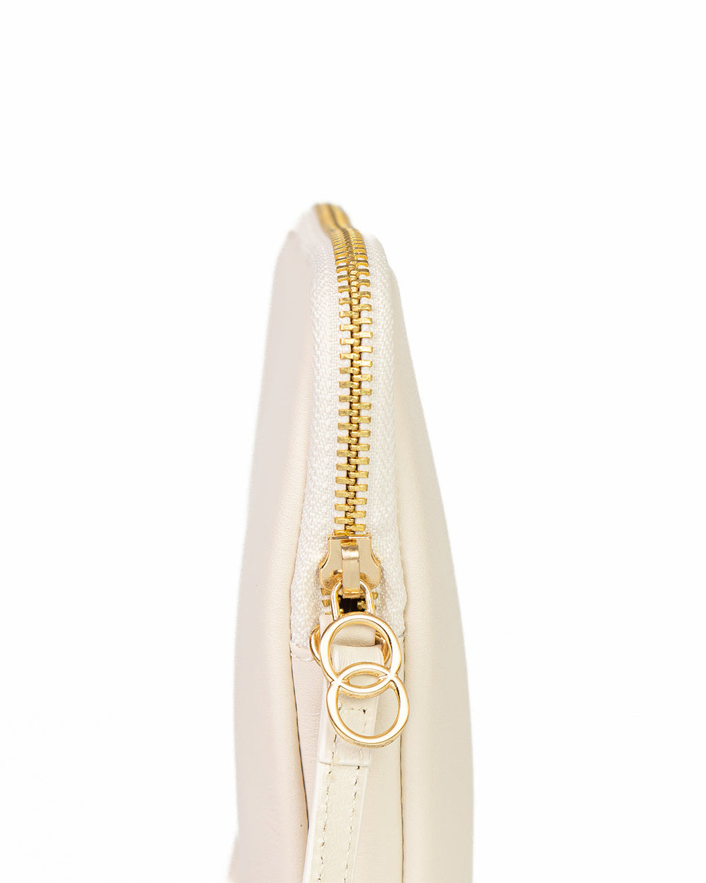 Porta Celular Clara em Couro Off White WOOW
