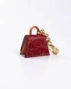 Chaveiro Mini Paty Flower Bordô WOOW