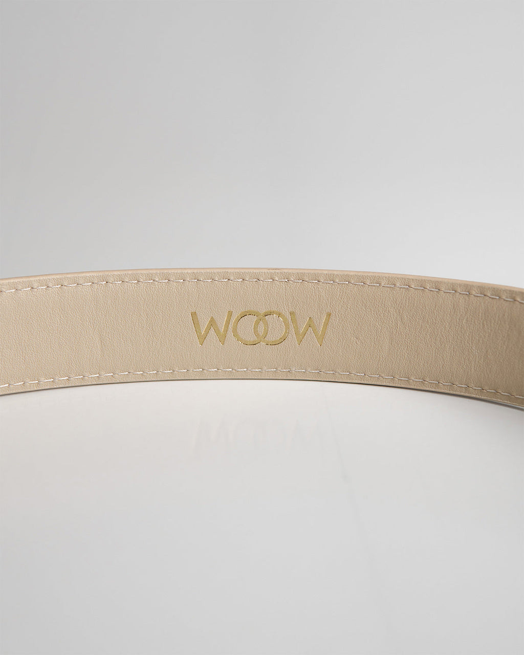 Cinto Celine Couro Off White WOOW