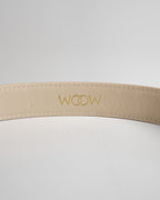 Cinto Celine Couro Off White WOOW