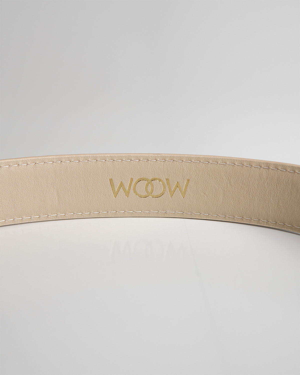 Cinto Celine Couro Off White WOOW