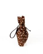 Bolsa Média Rafaela Couro Bambi Com Bracelete WOOW